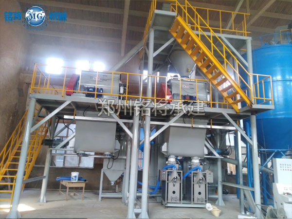 年產10萬噸干混站案例，無錫東駿達建材廠