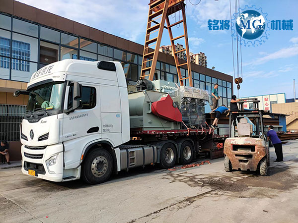 安徽礬山干粉砂漿生產線發貨中！