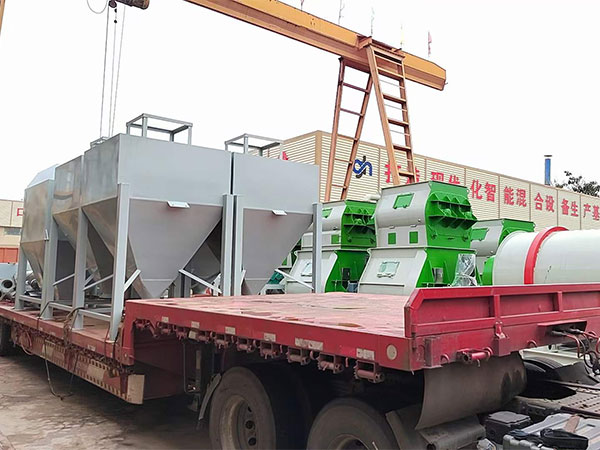 江西鷹潭干粉砂漿設備發貨！